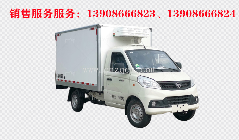 福田祥菱V1小型藍(lán)牌冷藏車 