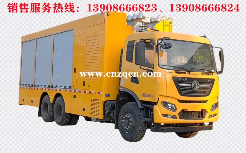 東風天龍后雙橋應急裝備車