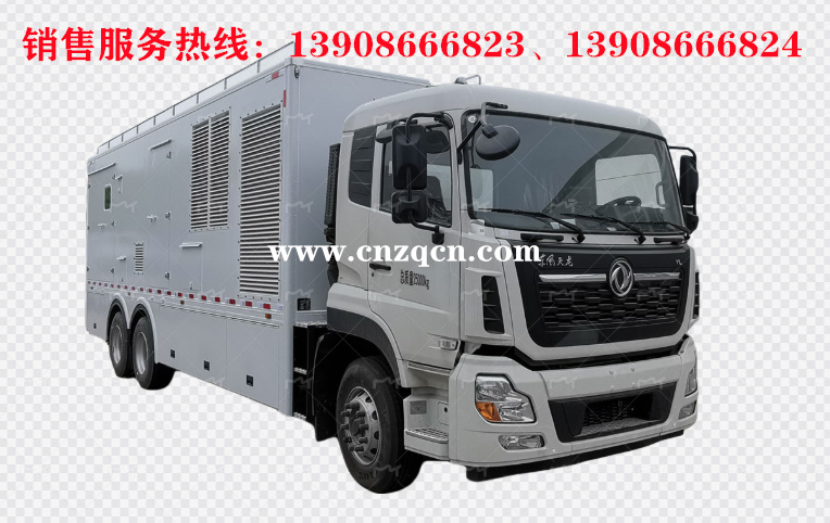 東風天龍后雙橋凈水車